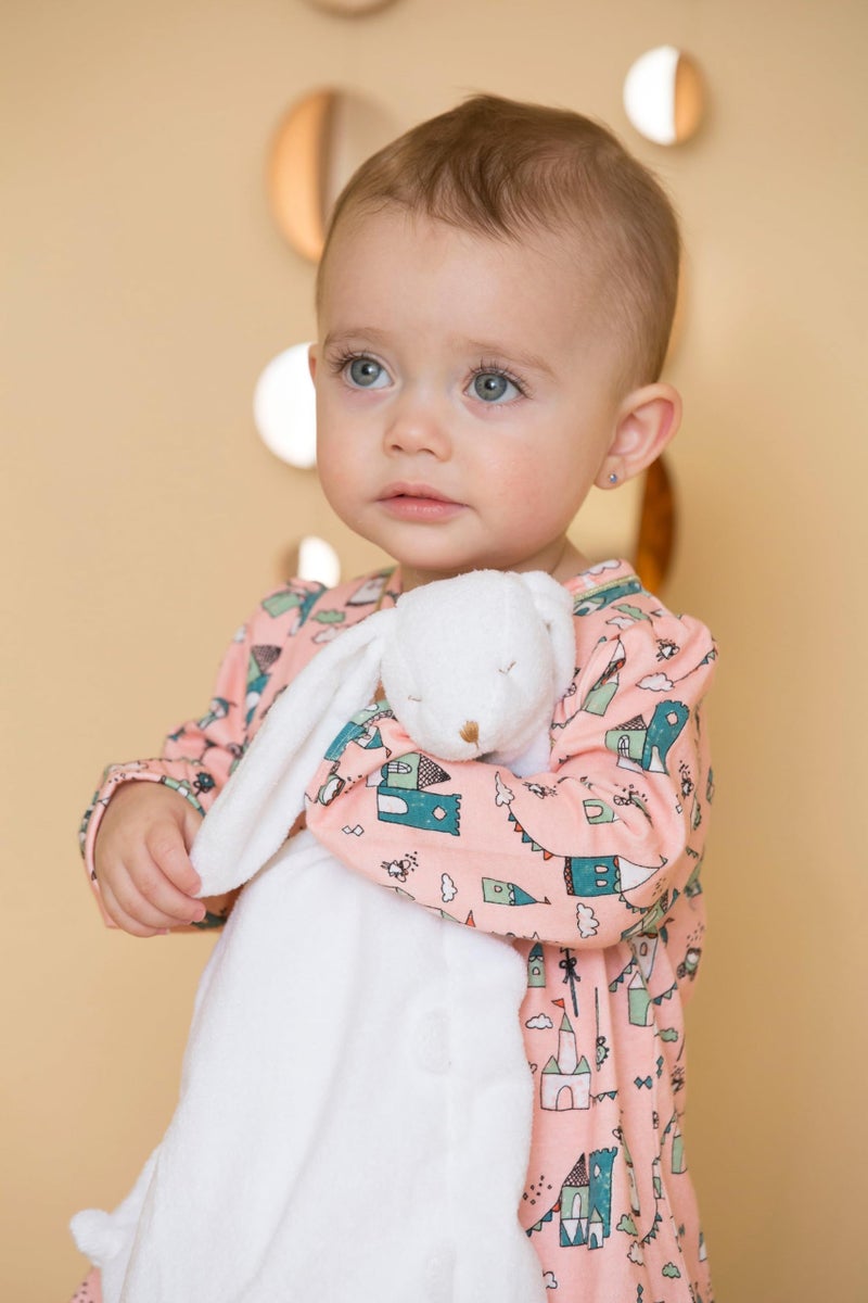 Angel Dear - White Bunny Blankie - Image 2